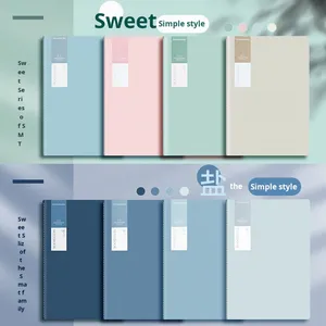 B5 A5 Simple Horizontal <b>Line</b> Stitching <b>Notebook</b> Salt Sweet Series 36 Sheets Gift - Product Image 2