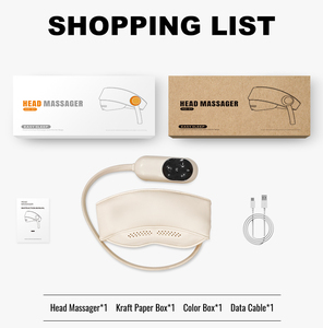 Masajeador Eléctrico de Cabeza Portátil Recargable con Compresión de Aire, Vibración y Calor para Aliviar Dolores de Cabeza, Novedad 2026 - Product Image 6