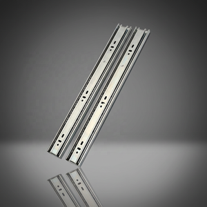 Meilong อุปกรณ์ฮาร์ดแวร์ Jieyang รางเลื่อนลิ้นชักสำหรับโต๊ะ<span class=keywords><strong>คอมพิวเตอร์</strong></span>รางสไลด์แบบสามช่องลิ้นชักสไลด์แบบยืดหดได้ - Product Image 2