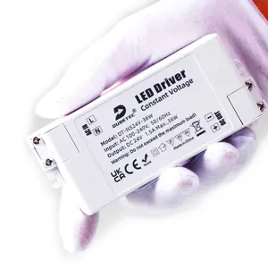 DUSKTEC-fuente de alimentación de voltaje constante, controlador LED para retroiluminación de TV, 1500mA, 1.5A, 36W, CA 100-240 voltios, CC 24V