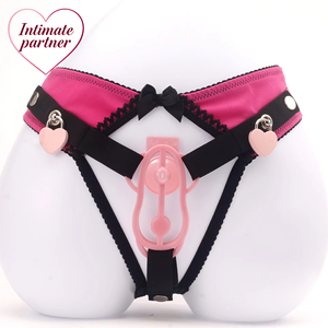 Tragbarer Keuschheitskäfig FuFu Clip-On Slip-Trichter Bondage Peniskäfig Sissy Gay Enthaltsamkeits-Negativkeuschheitsgerät Sexspielzeug für Männer - Product Image 2