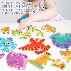 Beginner <b>Puzzles</b> Baby Early Learning 4 in 1Large Piece Toddler <b>Puzzles</b> for Toddler Little Boys Girls - Product Image 3