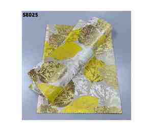 Foulard rectangulaire en soie couleur unie or Aso Oke headtie mode africaine gele aso oke headtie - Product Image 3