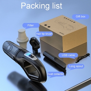 <span class=keywords><strong>Aspirateur</strong></span> portable rechargeable 1800 mAh, <span class=keywords><strong>aspirateur</strong></span> à main en ABS, 120 W, aspiration puissante, nettoyage à sec, pour la maison et la voiture - Product Image 6