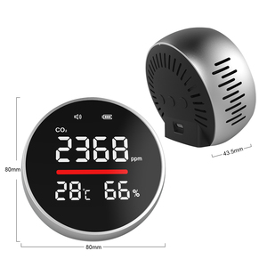 Détecteur de CO2 portable très demandé - Analyseur de gaz CO2, testeur de qualité de l'air pour usage domestique intérieur - Product Image 5