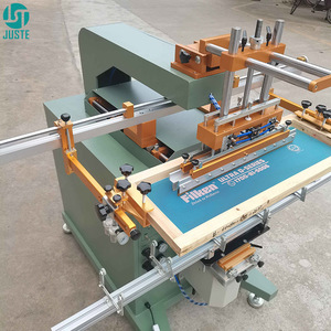 Semi Auto Silk Screen Printing Machine Semi-Automatic Long Service Life Measure Cylinder Screen Printer for Sale Glass Soft Tube - Product Image 3