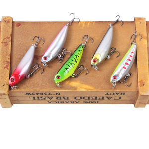 Macro Surface Road Subhard plástico duro Mini lápiz señuelo cebo 5,5 cm/5,8g lápiz flotante incorporado anillo señuelo de cuentas - Product Image 2