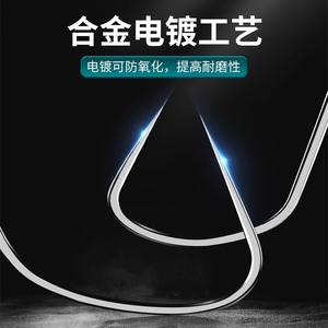 Gancho de Pesca Doble Tipo Diente de Lobo Giant Fin King Competition, Anti-Enredos, para Pesca de Carpa Crucian, Pesca de Fondo, Duradero - Product Image 4