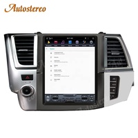 Reproductor Multimedia con Android 9,0 y navegación GPS para Toyota Highlander, autorradio estilo Tesla con 6 núcleos, Unidad Principal Carplay, para modelos 2014 a 2019