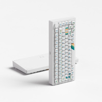 Nouveau clavier mécanique en aluminium M1 V5 VIA série 1980, 75 % entièrement assemblé, avec USB Type-C, sans fil, rétroéclairage RGB, hot-swap