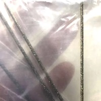 Sierra de hilo de diamante soldada con recubrimiento de titanio TGS, herramienta de corte multiusos con longitud de hoja personalizada para rascador de grafito para gatos