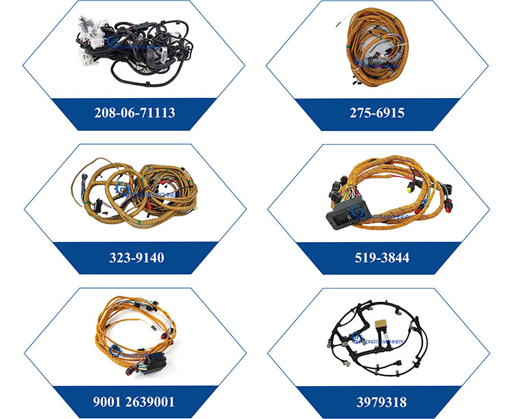 Hot Selling Excavator Parts External Harness LQ13E01072P2