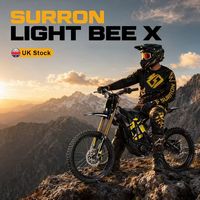 UK AU Lager 2026 Beliebtes 72V 10000W Surron Light Bee Offroad-Motorrad Maximales Drehmoment 295Nm Elektrisches Dirt Bike für Erwachsene