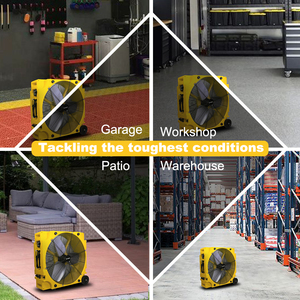 24 "kho công nghiệp nhựa lớn Blower trống Fan CE SAA Heavy Duty 470W Quạt thông gió cho nhà máy hội thảo - Product Image 6