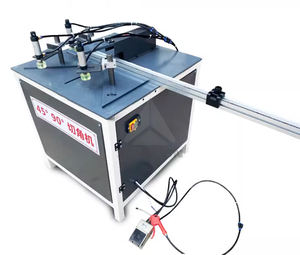 Machine à découper multifonctionnelle pour profilés en aluminium Dispositif de découpe de bandes de bords Fenêtre de porte/Cadre photo Équipement de découpe d'angle - Product Image 3