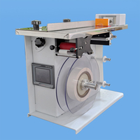Petite étiqueteuse électrique semi-automatique de bureau avec étiquetage des coins par moteur pour cartons