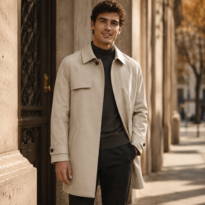 Nouveau modèle tendance 2027 – Tissu en mélange de <span class=keywords><strong>laine</strong></span> pour homme, idéal automne-hiver, mélange de rayonne – Vente directe usine - Product Image 2