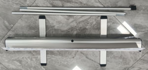 Aluminio negro anodizado Roll-Up-Superficie resistente a los arañazos y estética lista <span class=keywords><strong>para</strong></span> la sala de juntas - Product Image 4