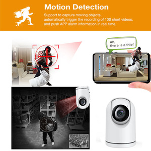 Gran oferta Tuya Graffiti Smart Home cámara de red inalámbrica <span class=keywords><strong>1080p</strong></span> <span class=keywords><strong>2MP</strong></span> CMOS Sensor interior HD <span class=keywords><strong>PTZ</strong></span> con almacenamiento en la nube 1 año de garantía - Product Image 2