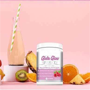 Poudre Multi-Collagène L-Glutathion Gluta Glow Sparkle pour l'éclaircissement et l'anti-âge de la peau, supplément pour un éclat radieux - Product Image 6