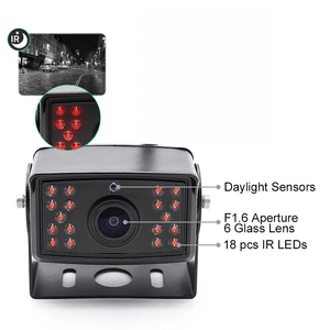 IPoster AHD 10.36-Inch 5-Split <strong>Display</strong> 4K Reversing Camera System HD DVR Omni-Directional Reversing Camera, IP69 - Product Image 5