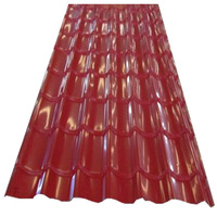 Feuille de toit chromée en zinc, accessoire de couleur pre-peint à la main, pour toit laquée