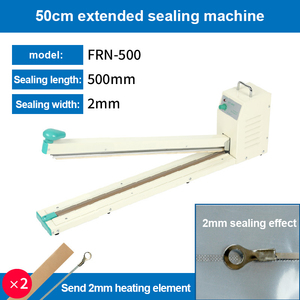 Máquina de Sellado de Película Retráctil Portátil FRN-500, Selladora de Bebidas, Sellado Térmico por Impulso, Semiautomática - Product Image 3