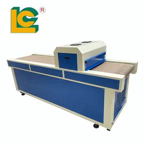 Mesin Curing UV permukaan pesawat produk UV mesin pengering Semi otomatis LED mesin Curing UV