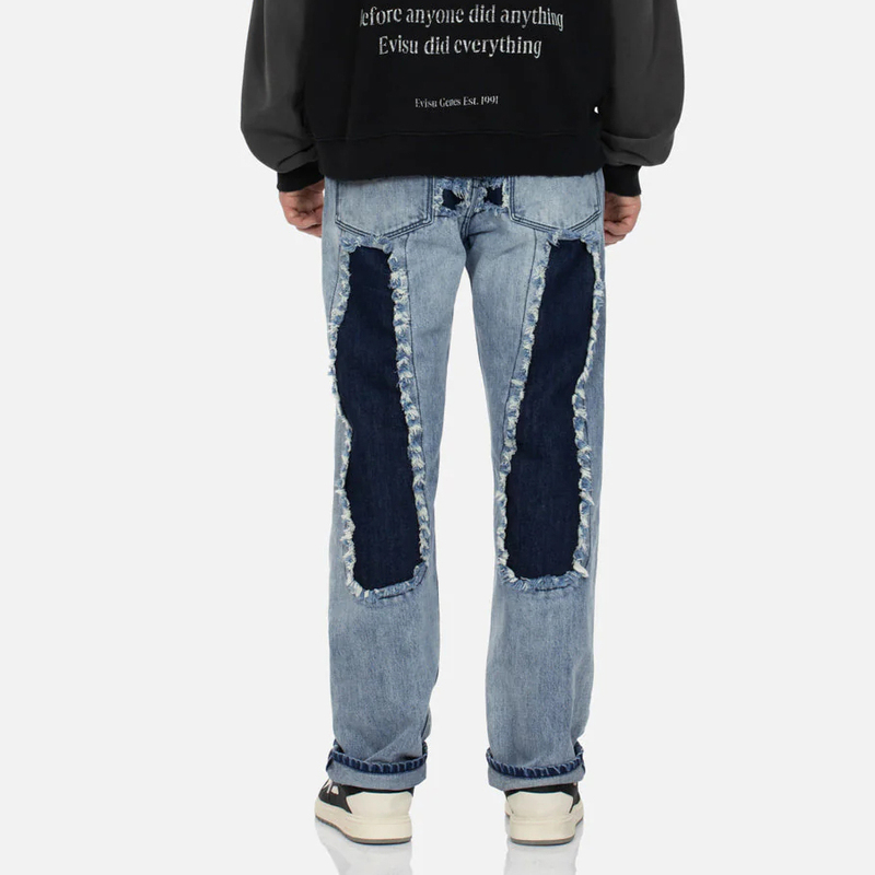 Vintage Streetwear Long Draw String Men