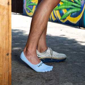 Hoàng Gia Màu Xanh tùy chỉnh <span class=keywords><strong>injinji</strong></span> siêu chạy Crew thể thao tập luyện Coolmax thăng hoa in Vớ ngón chân - Product Image 3