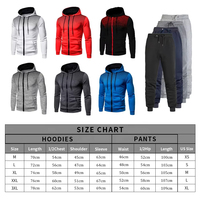 Conjunto Deportivo de Alta Calidad con Diseño Personalizado, Sudadera con Cremallera, Pantalones Deportivos, Traje para Correr, Gimnasio, Ropa Deportiva para Hombre