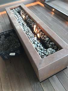 Cheminée au bioéthanol murale intérieure et extérieure personnalisée Brûleur intelligent électrique pour l'ambiance des hôtels avec télécommande - Product Image 6