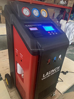 Máquina Totalmente Automática de Recuperación, Recarga y Lavado de Refrigerante de Aire Acondicionado R134a y R1234yf LAUNCH Value 300 Plus Estación de Servicio AC