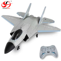 CQZNRC FX9631 Avion de Chasse RC Brushless J35 à Envergure de 370 mm, Modèle d'Avion Planeur 2.4G en Mousse EPP avec Gyroscope 6 Axes