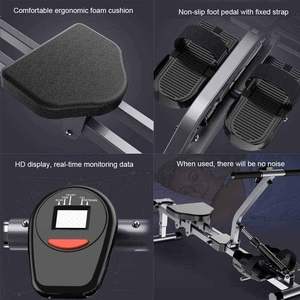 <span class=keywords><strong>Rameur</strong></span> - Équipement <span class=keywords><strong>de</strong></span> fitness d'intérieur pour la <span class=keywords><strong>perte</strong></span> <span class=keywords><strong>de</strong></span> <span class=keywords><strong>poids</strong></span>. <span class=keywords><strong>Rameur</strong></span> à résistance - Appareil <span class=keywords><strong>de</strong></span> rame à résistance - Product Image 5