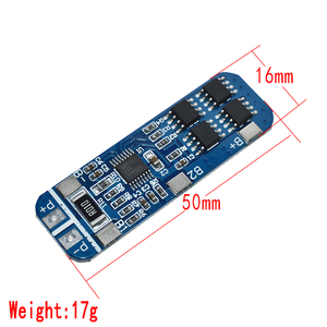 18650 3S 10A Caricatore di Batteria Al Litio Protezione Bordo del Modulo per 3pcs 18650 Cellula di Batteria Li-Ion di Ricarica BMS 3.7V 11.1V 12.6V - Product Image 3