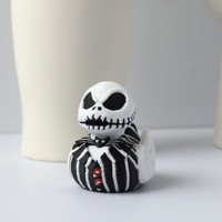 Vashine Jouets en PLA imprimés en 3D Jack Skellington Duck, matériaux écologiques, décoration de la maison, collection, jouets pour enfants
