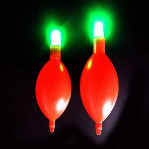 Luminous Fishing Float Glow In Dark <b>Plastic</b> Rock Fishing Sea Fishing Float Set <b>Large</b> Wide Belly Lightweight - Product Image 1