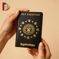 Impression de livrets personnalisés en papier offset et carton à prix abordable pour certificats de santé pour animaux de compagnie, passeports pour chiens et chats