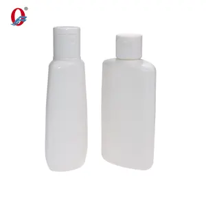 PE Plastic Bottle 50ml Supply Travel Size Flip Cap Shampoo Bottle 90ml Body Wash Soft Squeeze Bottle For Essentiale Oils