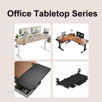 Base de bureau assis-debout électrique à moteur unique, réglable en hauteur, avec plateau personnalisable en option pour la maison et le bureau