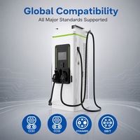 Chargeur EV de niveau 3 60 kW 120 kW 180 kW CCS1 CCS2 NACS