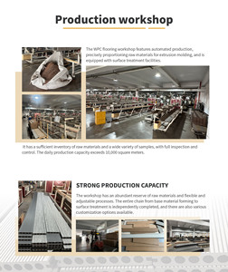 Tarima de Decking Híbrido de WPC Sólido con Orificio Redondo y Grabado 3D, Antideslizante y Anticorrosión - Product Image 4