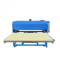 Nouvelle condition automatique 100*120cm grand Format T-Shirt Sublimation impression hydraulique presse à chaud Machine pneumatique entraînée 220V