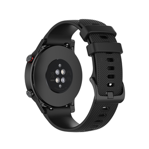 Bracelet de remplacement en silicone pour montre <span class=keywords><strong>Huawei</strong></span> GT4/GT2/<span class=keywords><strong>GT3</strong></span> <span class=keywords><strong>SE</strong></span>/ Honor <span class=keywords><strong>Watch</strong></span> GS3i, 18mm 20mm 22mm - Product Image 5