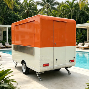 Camion de kebab de qualité restaurant, entièrement équipé, remorque alimentaire pour burgers, cuisine mobile homologuée DOT - Product Image 3