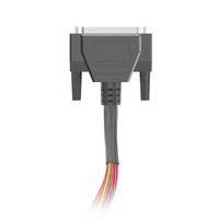 Cable Godiag OBD2-DB25 Negro, Escáner de Diagnóstico Universal de Plástico en Inglés para GT100, Analizador de Detección de Protocolo ECU Breakout