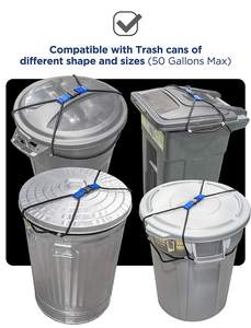 Cuerda elástica para cierre <span class=keywords><strong>de</strong></span> papelera, cubierta <span class=keywords><strong>de</strong></span> mango empotrado, <span class=keywords><strong>exterior</strong></span> - Product Image 5