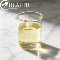 Monocapryline et Glycéryl Caprylate de Qualité Cosmétique à Base de Plantes Naturelles pour Soins de la Peau, Émulsifiant Lipohile Cosmétique CAS 26402-26-6