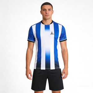 Ensemble de maillots de football en jersey 100% polyester à séchage rapide TOURISTA City Team unisexe pour adultes à manches courtes <span class=keywords><strong>2022</strong></span> <span class=keywords><strong>2023</strong></span> <span class=keywords><strong>Nouveau</strong></span> <span class=keywords><strong>maillot</strong></span> de football - Product Image 1